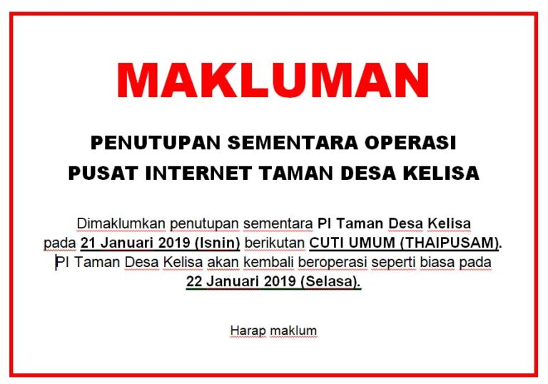 tutup - thaipusam
